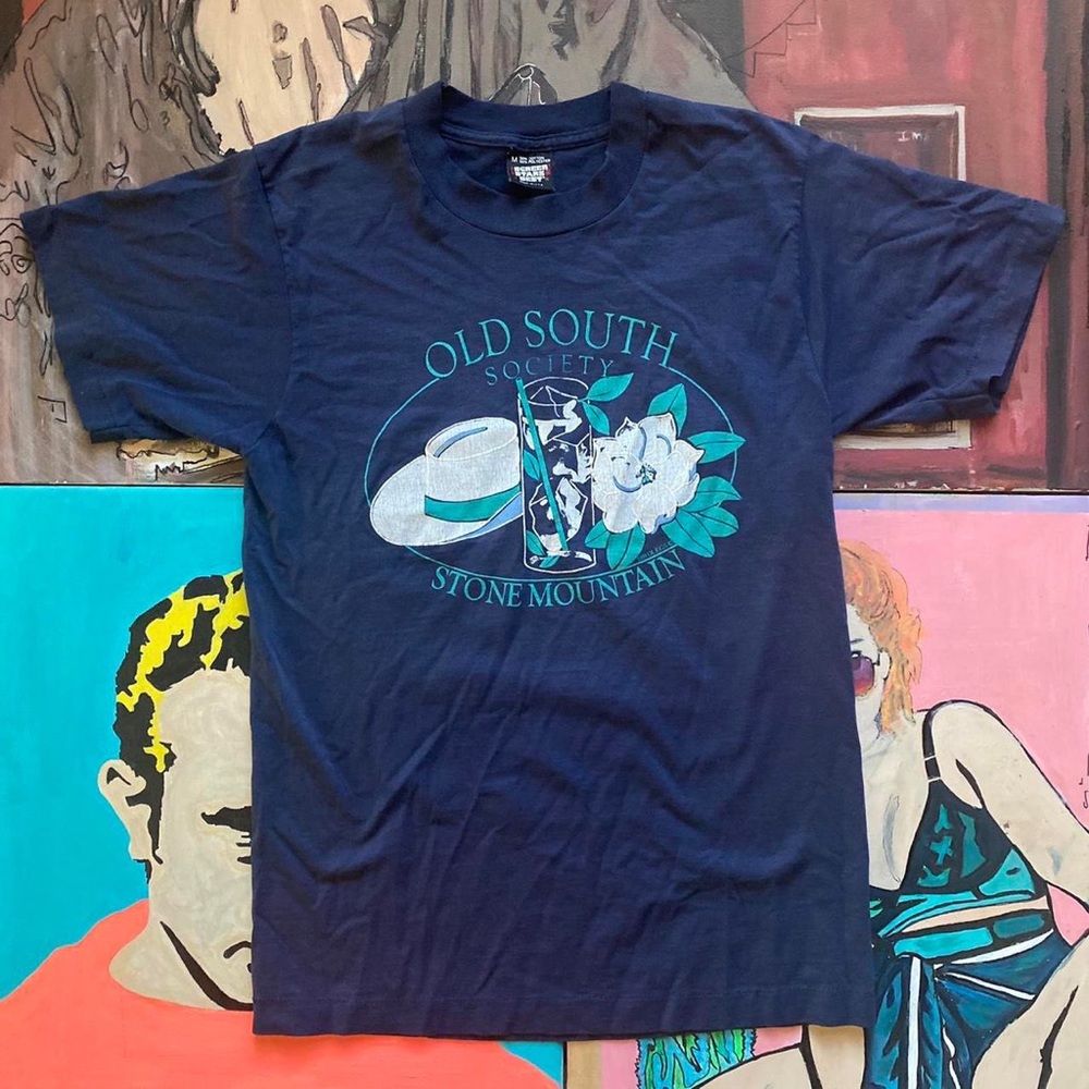 Vintage 80s Old South Society Stone Mountain Georgia Shirt